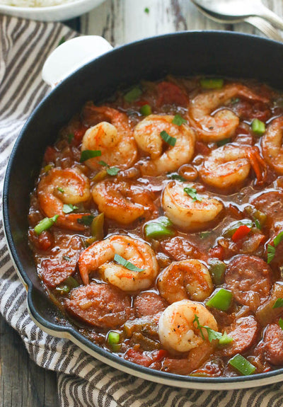 Lemongrass Shrimp Creole